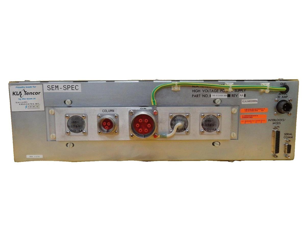Used KLA-Tencor 740-615460-004 High Voltage Power Supply eS20XP E-Beam Working