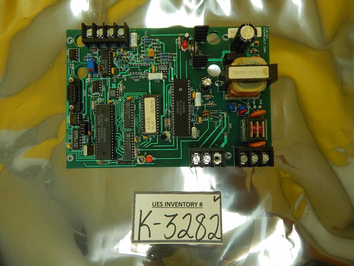 Used Thermalogic 718-562 Fluid Temperature Station Board PCB SVG 121-188 Used