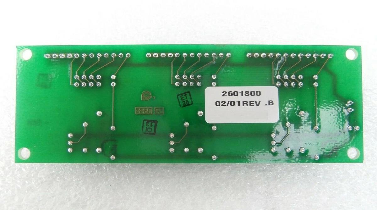 Used Semitool 16751-503 Drain Valve Sensor Assembly PCB 2601800 Working Surplus