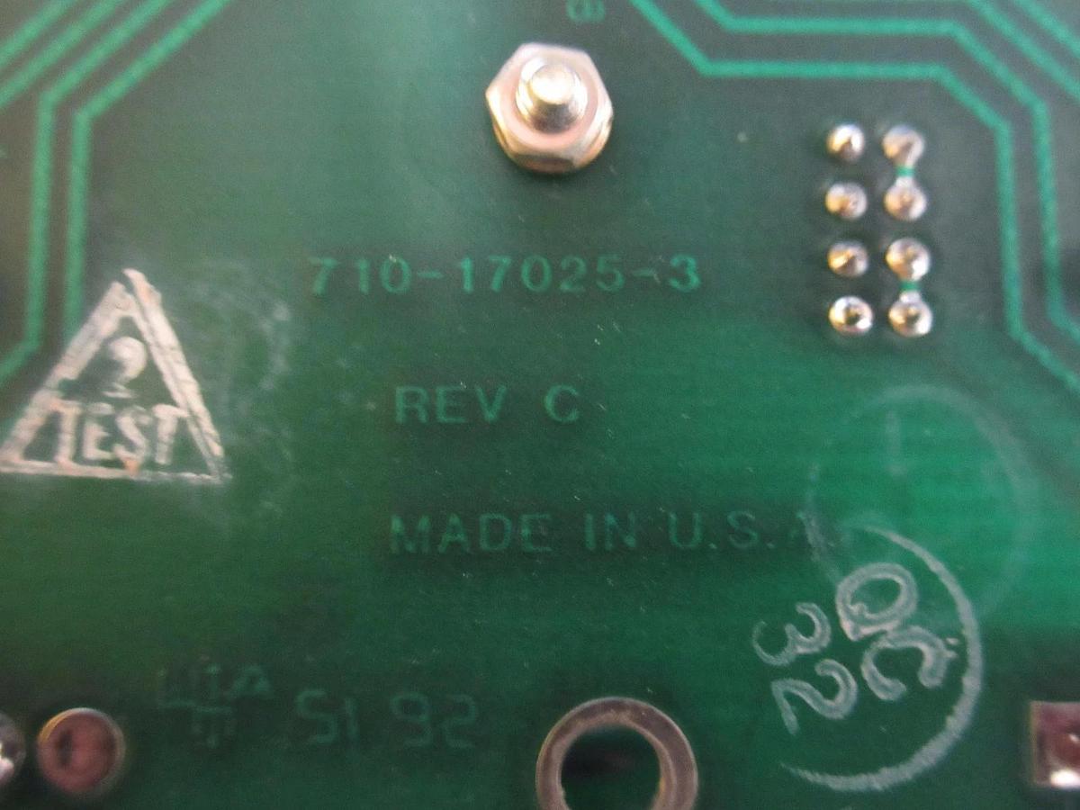 Used Lam Research 810-17025-3 RF Generator Cart Breakout PCB 710-17025-3 Working