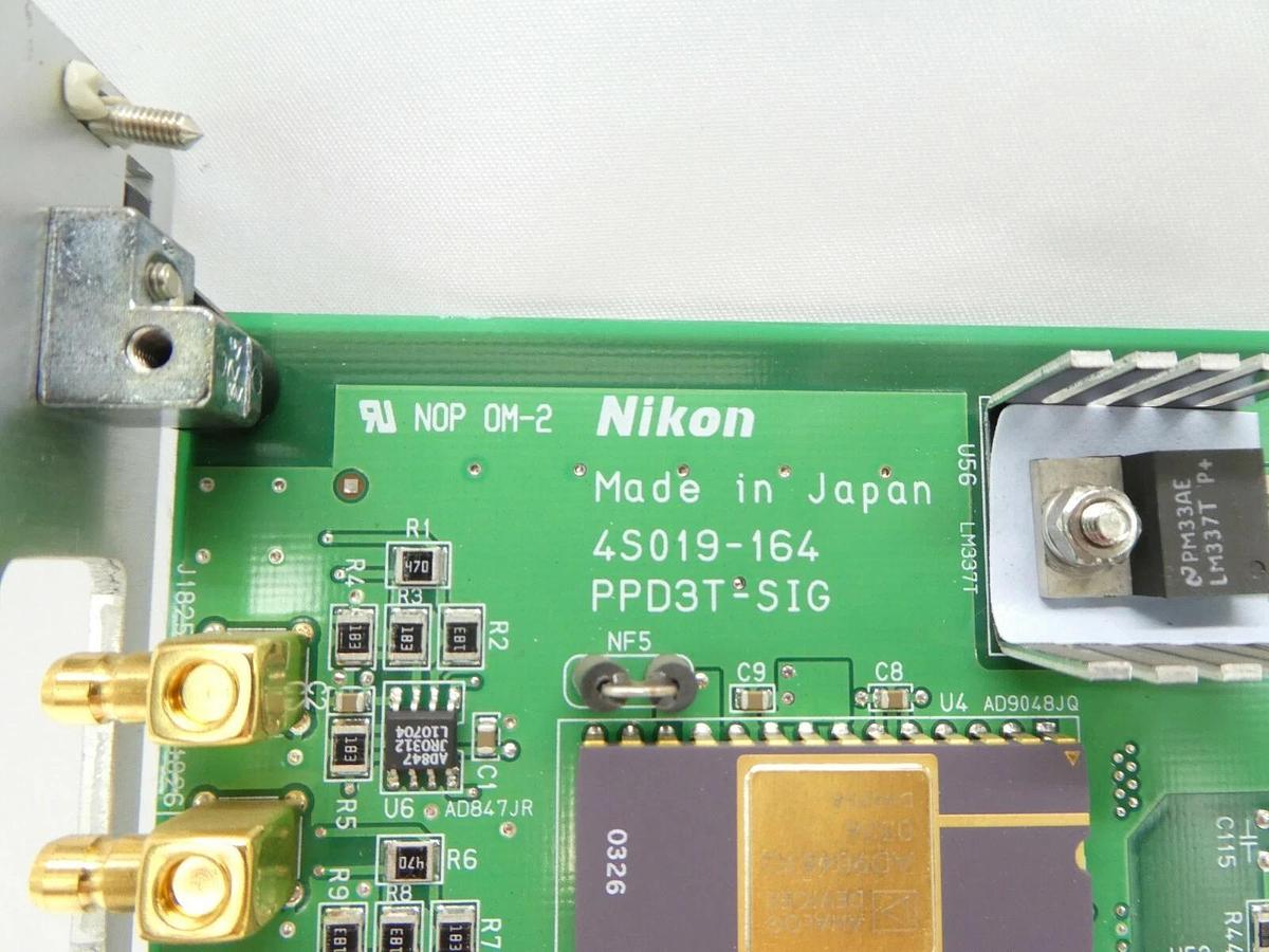 Used Nikon Precision 4S019-164 Processor VME PCB Card PPD3T-SIG NSR Working