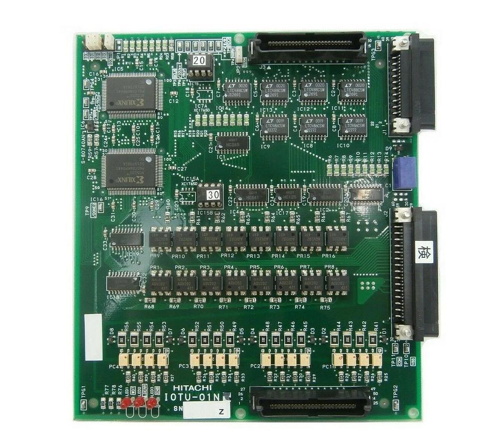 Used Hitachi IOTU-01N Base Board PCB Card M-712E Shallow Trench Etcher Working