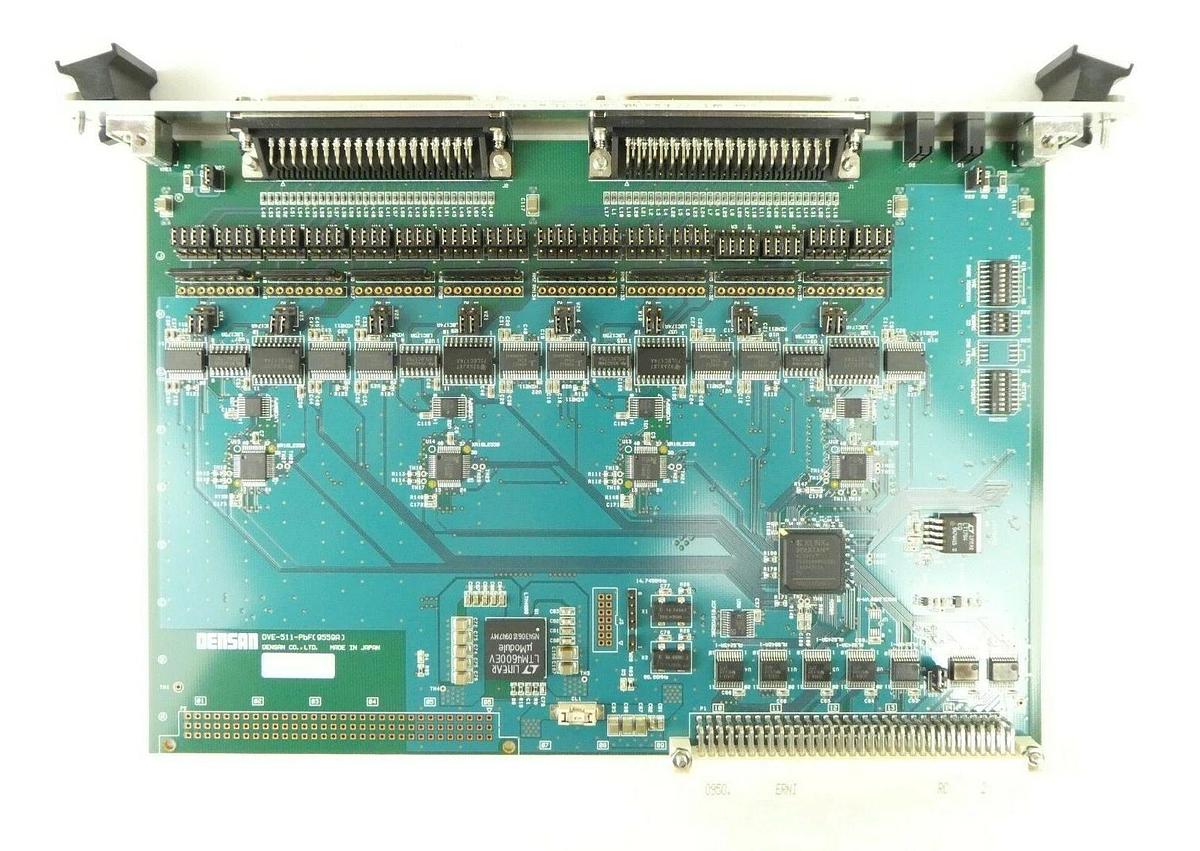 Used Densan DVE-511 8-Channel VME Slave PCB Card DPM-506A Rudolph F30 Working Surplus