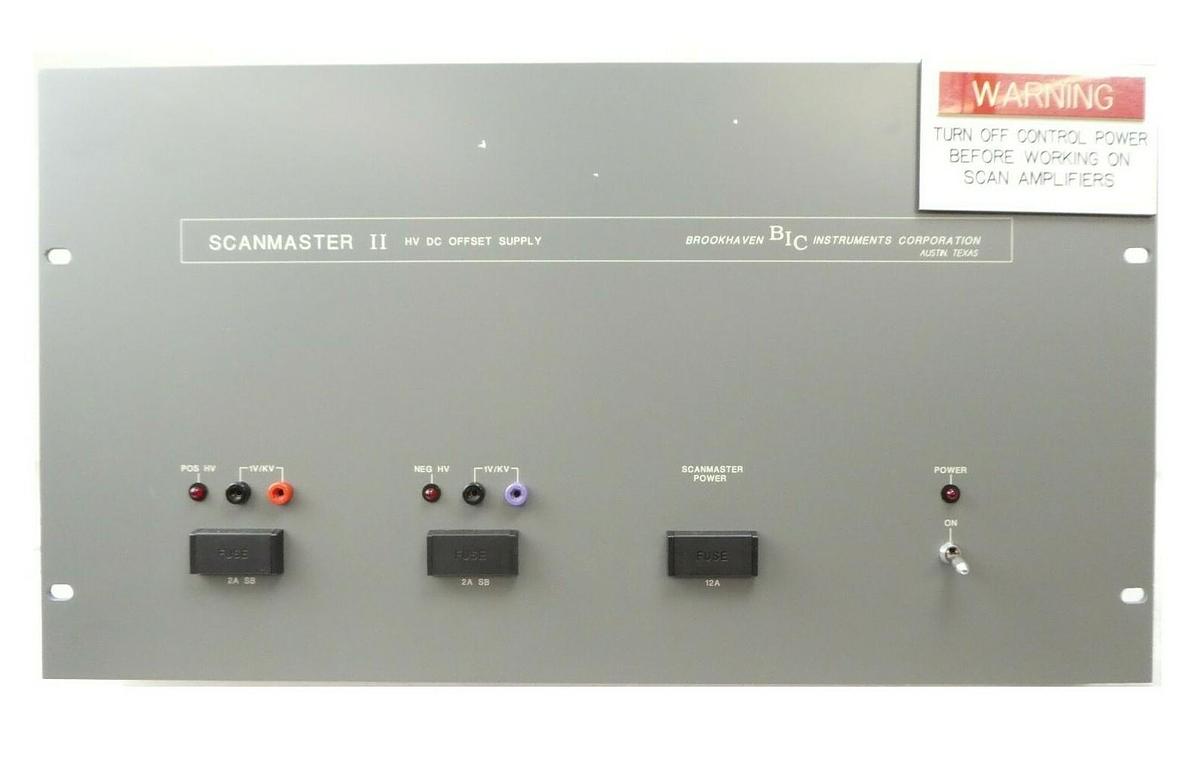 Refurbished Brookhaven 25520302 DC Offset Supply SCANMASTER II Varian E22000033 Refurbished