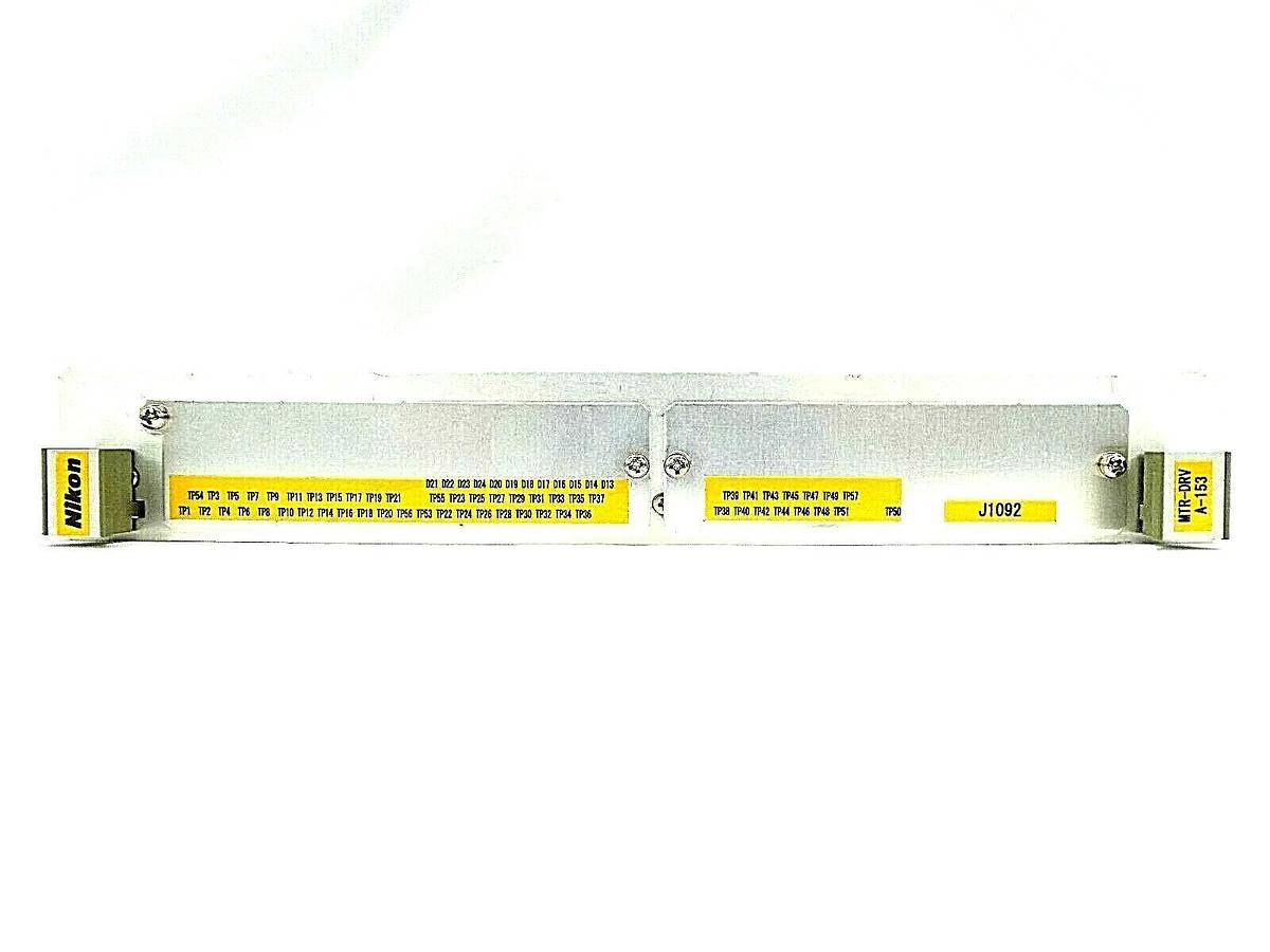 Used Nikon 4S019-139 Relay Driver Card PCB MTR-DRV NSR-S307E Working Surplus