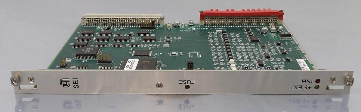 Used AMAT Applied Materials 0100-01996 SEI Board PCB Card Working Surplus