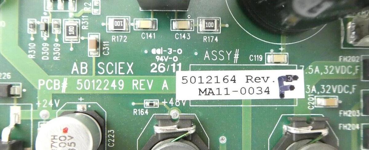 Used AB Sciex 5012164 SelexION Coil Box Controller Board PCB 5012249 Working Surplus