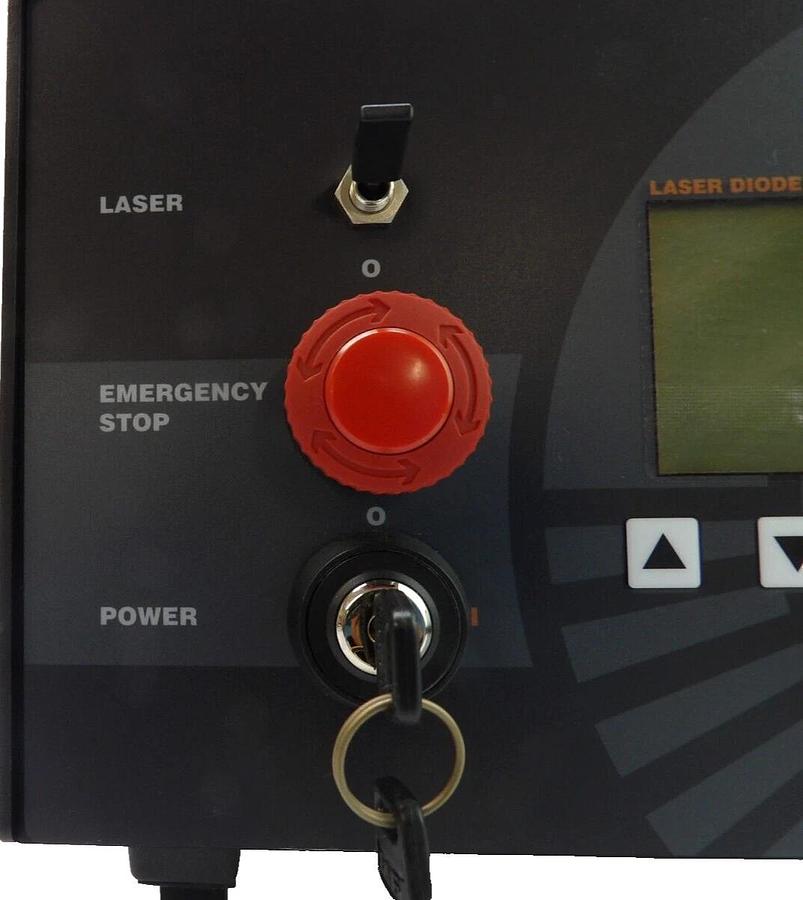Used OSTECH ds11-t127 Series Laser Diode & Temperature Controller Working Surplus