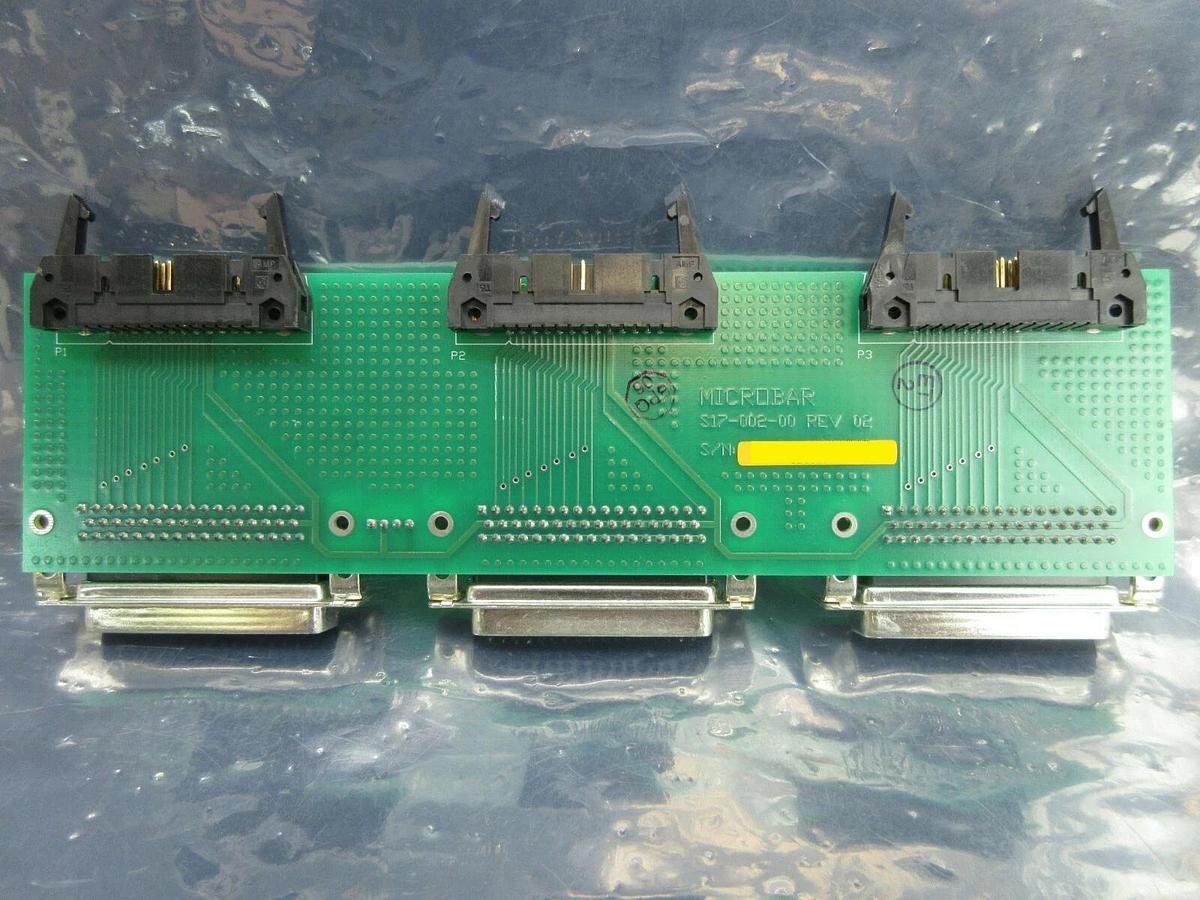 Used Microbar Systems S17-002-00 Interface Board PCB Rev. 02 Used Working