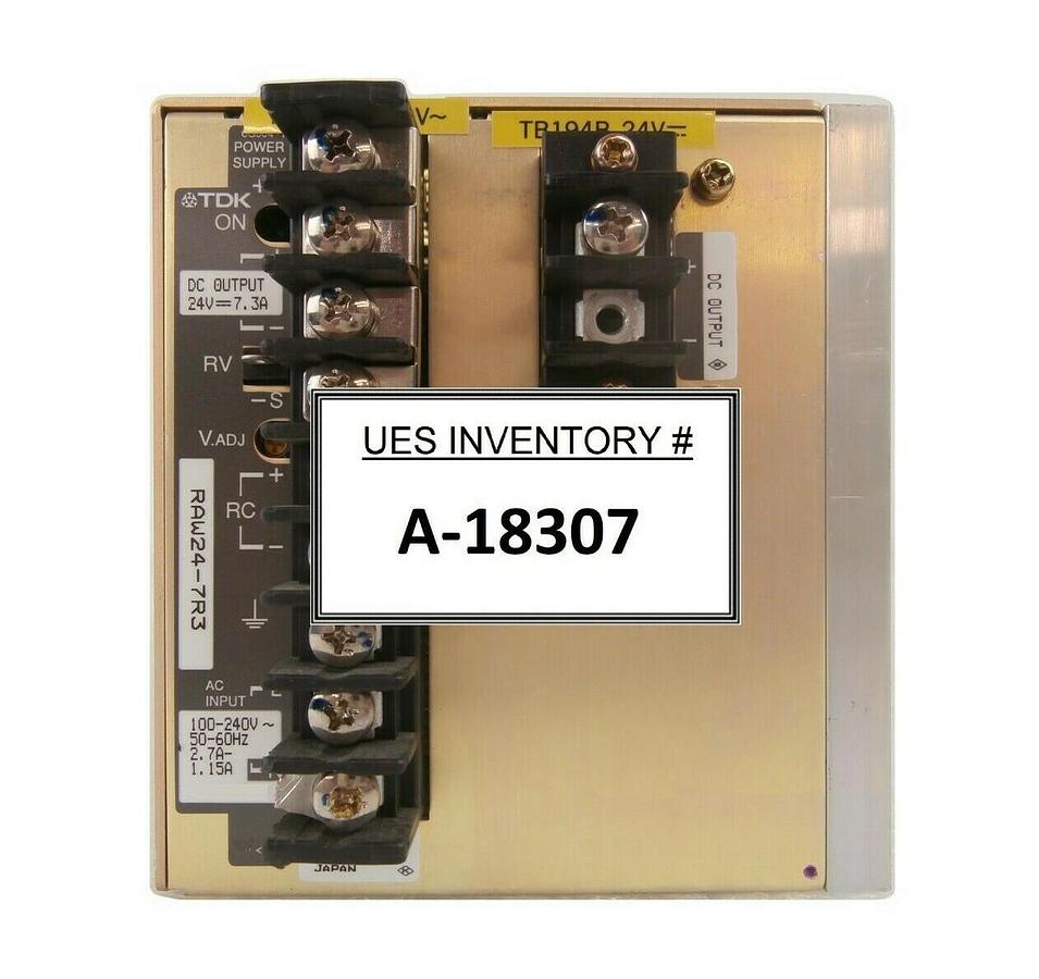 Used TDK RAW24-7R3 Power Supply RAW175W Nikon NSR Series Working Surplus