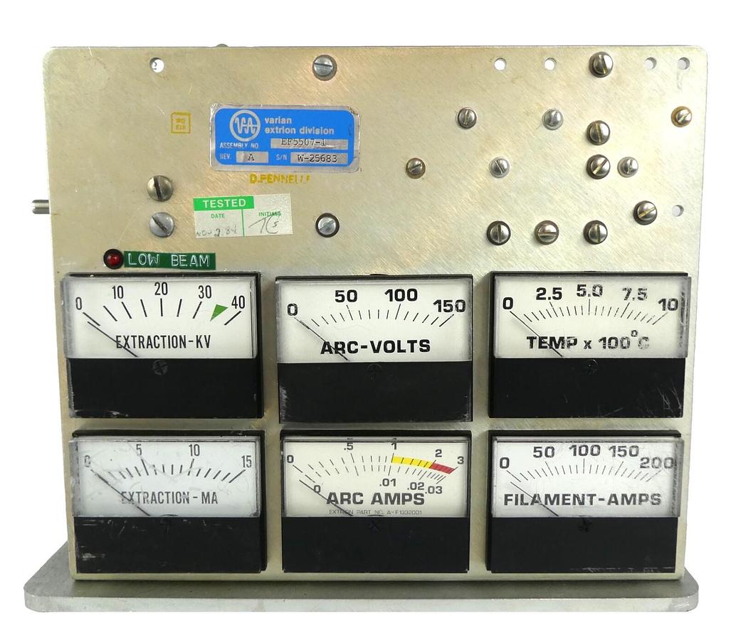 Used Varian Ion Implant Systems EF5507-1 Extraction Assembly VSEA Working Surplus