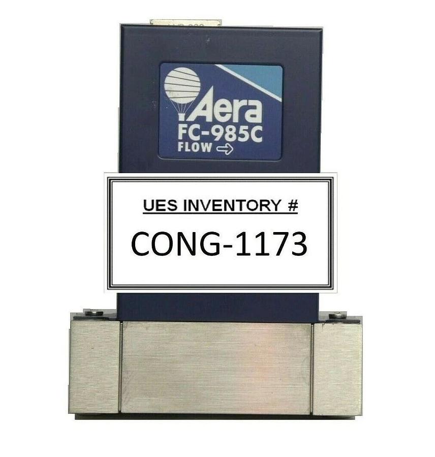 Used Aera TC FC-985CT-BF Mass Flow Controller MFC FC-985C 50 SCCM O2 Used Working