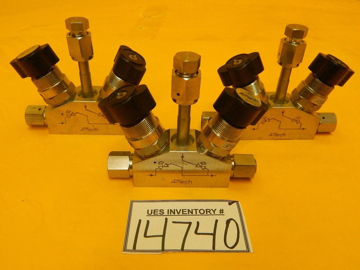 Used APTech AP3625SM DUAL V AM/2 Manual Line Regulator Reseller Lot of 3 Used Working