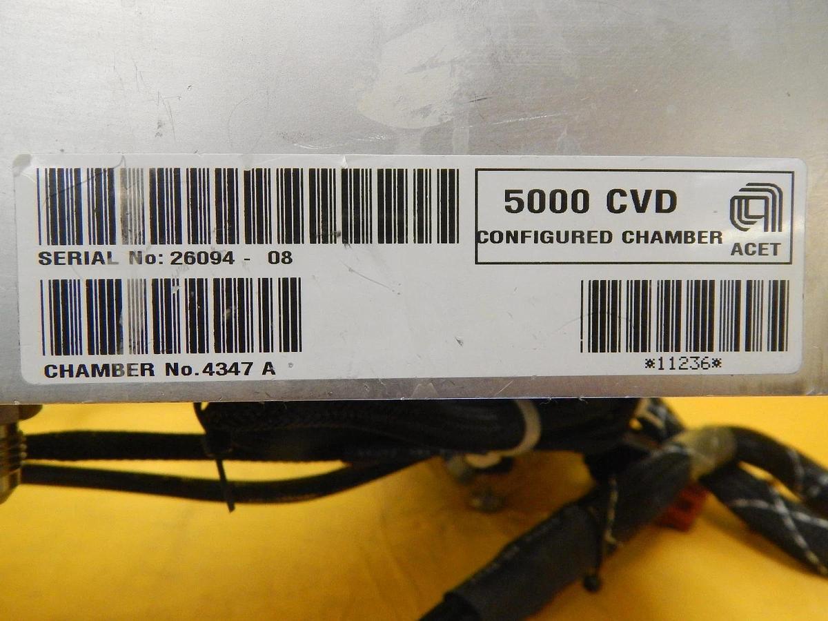 Used AMAT Applied Materials 4347 A 5000 CVD Chamber 200mm Precision 5000 P5000 Used
