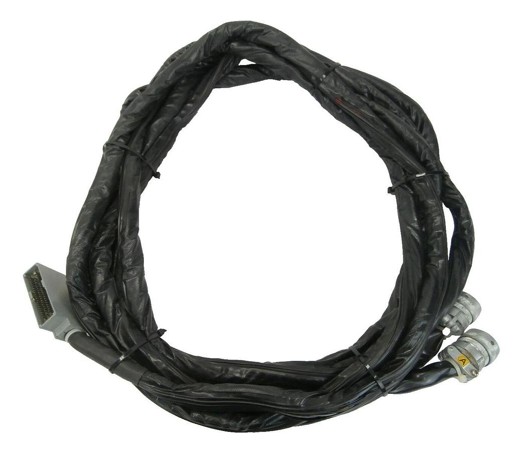 Used Seiko Seiki RK21092-02-1 TMP Dual Turbomolecular Pump Cable 26' 8M Turbo Working