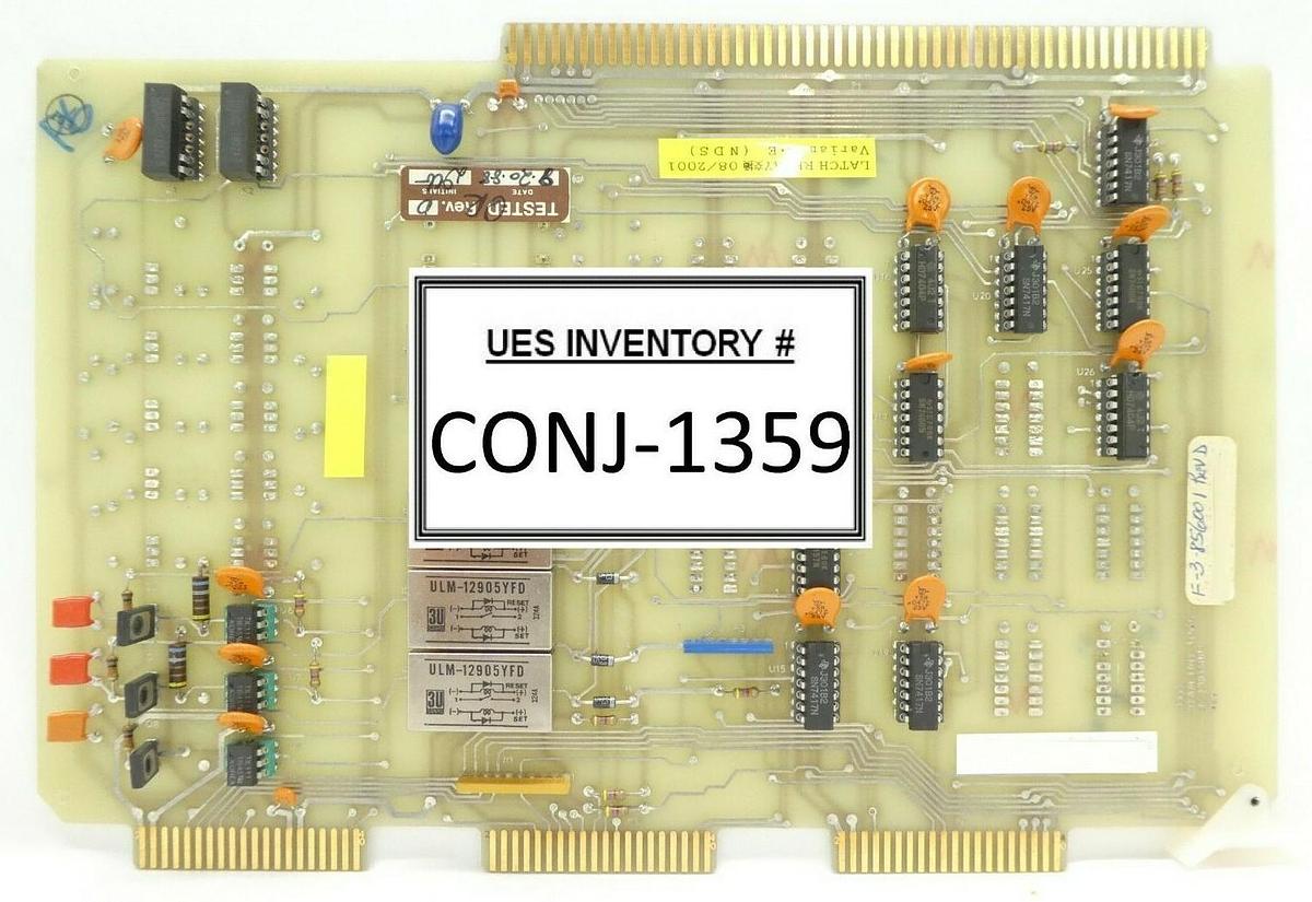 Used Varian Semiconductor VSEA D-F3856001 Beam Line Logic Board PCB Card Rev. D Spare