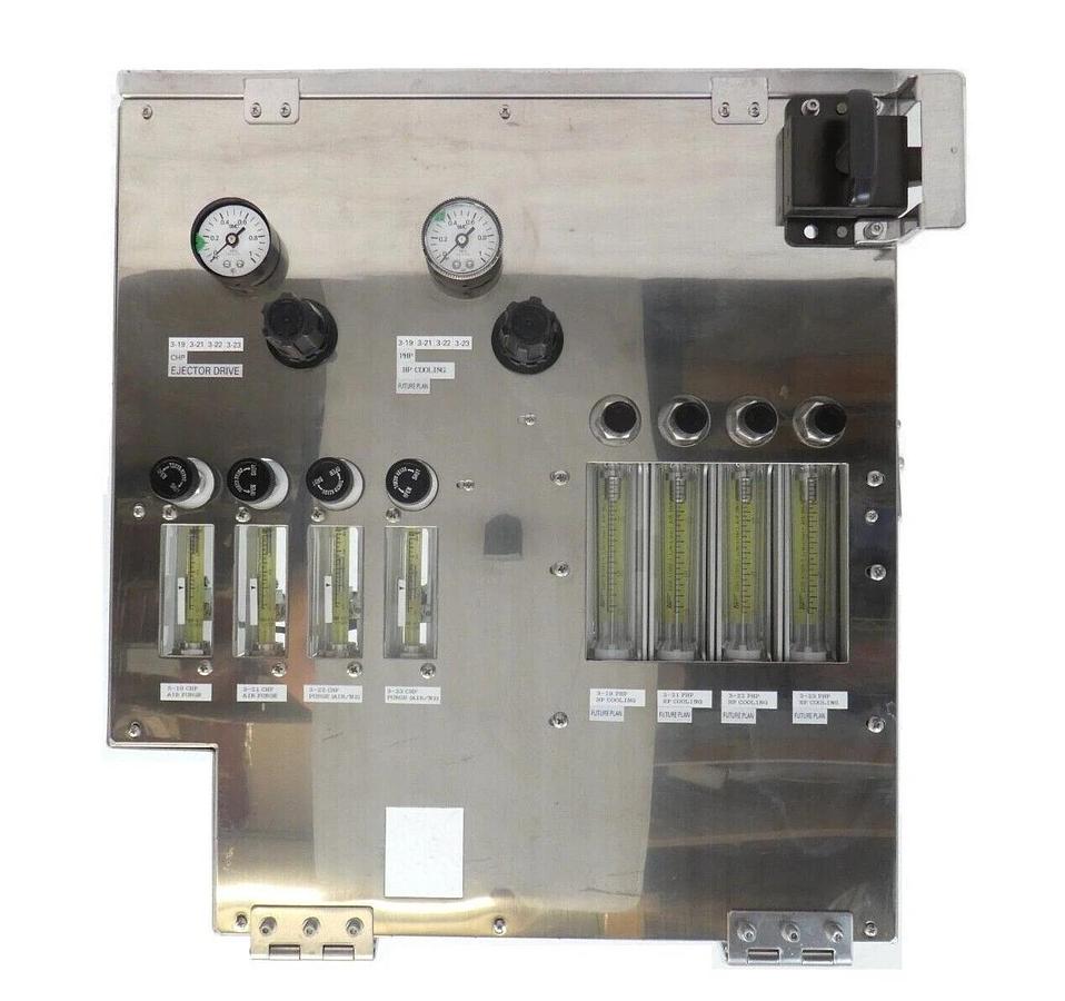 Used TEL Tokyo Electron CHP Ejector Drive/Cooling Pneumatic Gas Panel ACT12 Working