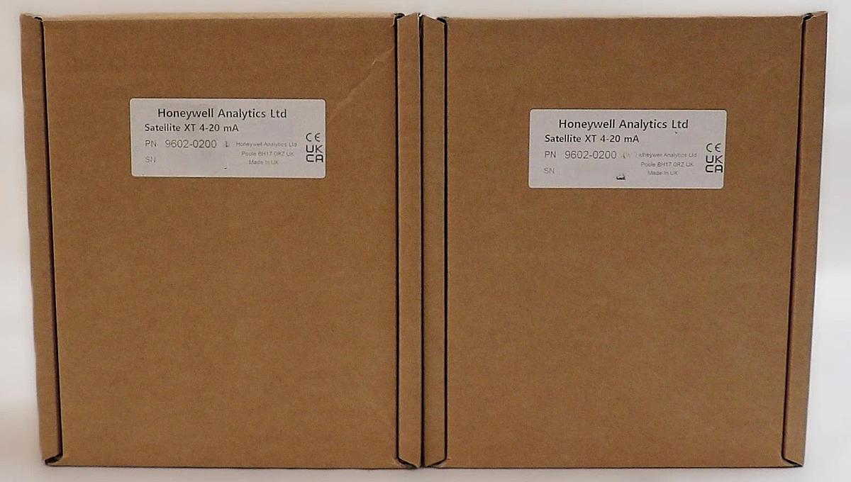 Honeywell 9602-0200 Gas Detector MST Satellite XT 4-20mA Lot of 2 New