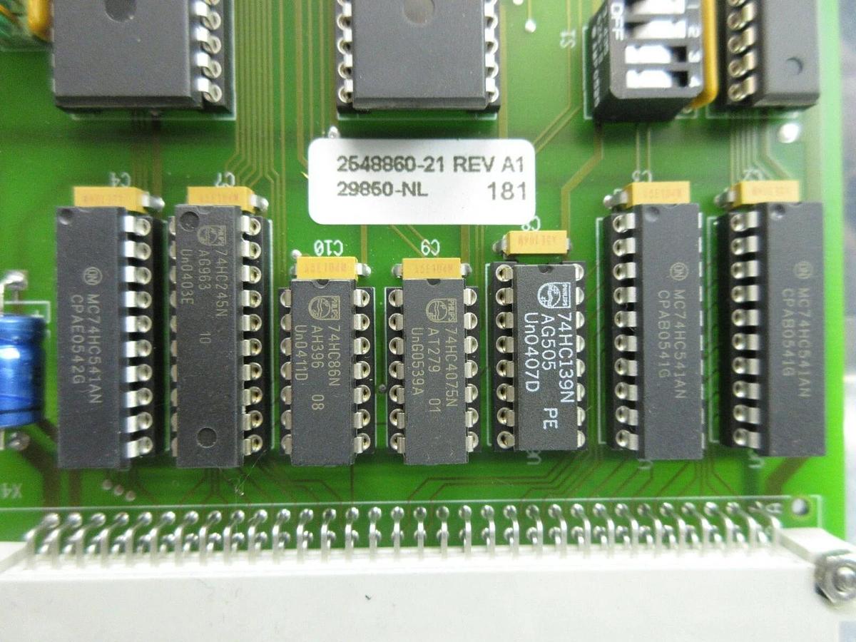 Used ASM Advanced Semiconductor Materials 2548860-21 Processor PCB Card Used Working