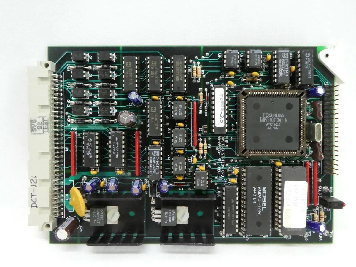 Used SVG Silicon Valley Group 99-80333-01 End Station CPU PCB Rev. 4 90S Working