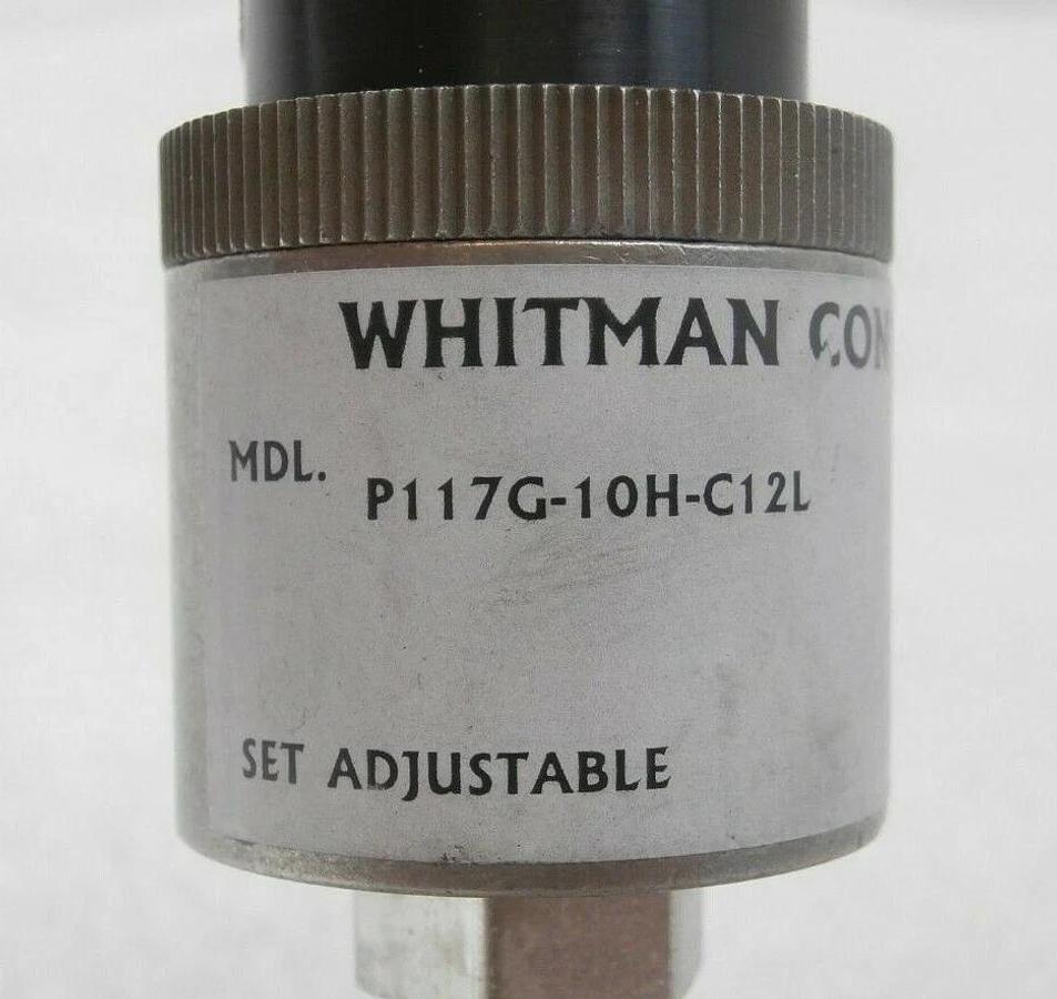 Used Whitman Controls P117G-10H-C12L Pneumatic Valve ASM 02-321566C02 Lot of 8 Spare