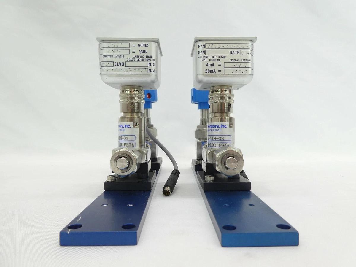 Used Novellus Systems Gas Manifold Precise Sensors 4863-100-RM-03 Concept 2 ALTUS