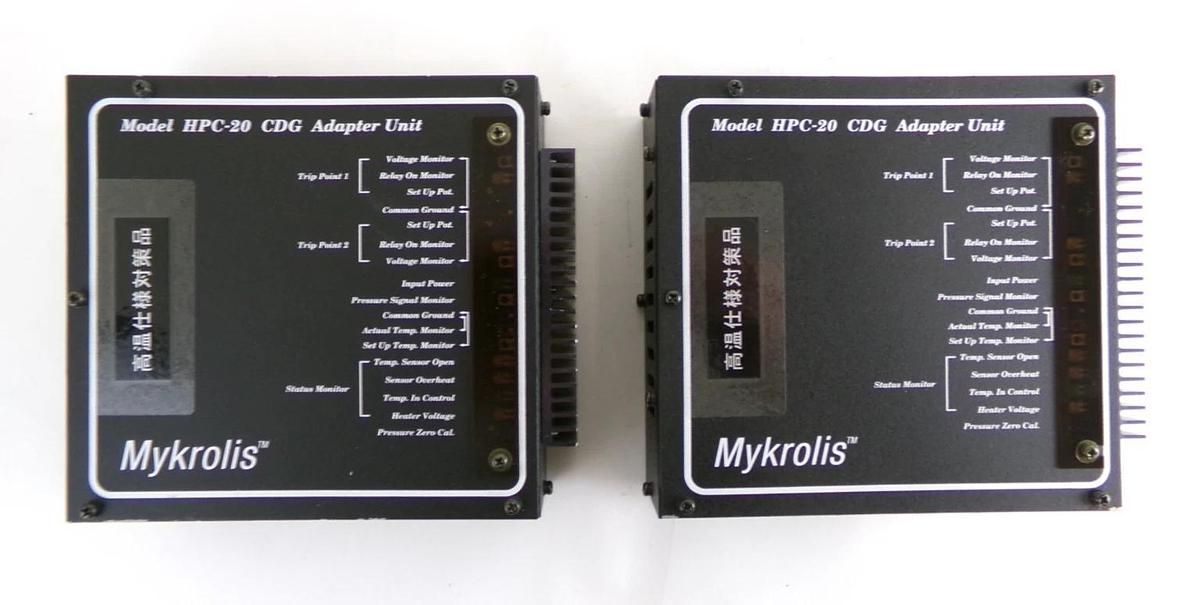 Used Mykrolis HPC-20T160 CDG Adapter Unit HPC-20 Reseller Lot of 4 Celerity Working
