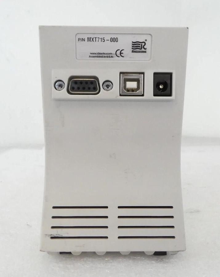 Used Rheodyne MXT715-000 6-Port UltraLife Switching Valve Reseller Lot of 2 Surplus