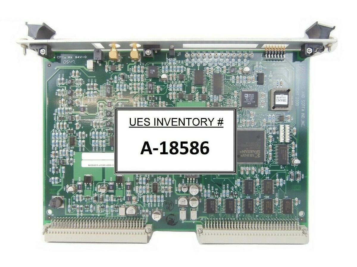 Used Kulicke & Soffa N08001-4186-000-12 USG PCB Card 8001-4186 Working Surplus
