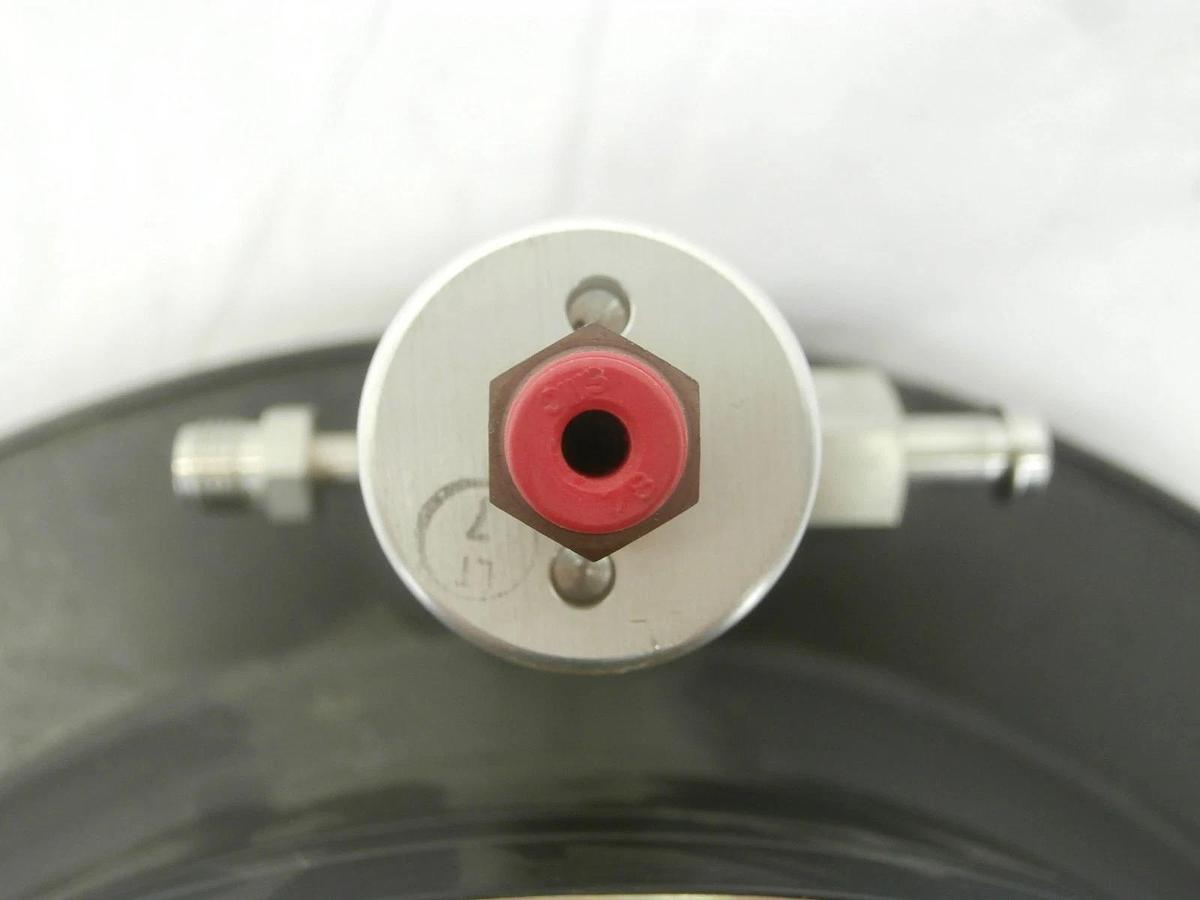 Used Tegal 37-441-004 Cooling Flange 6500 HRe Dual Frequency Etch System Used Working