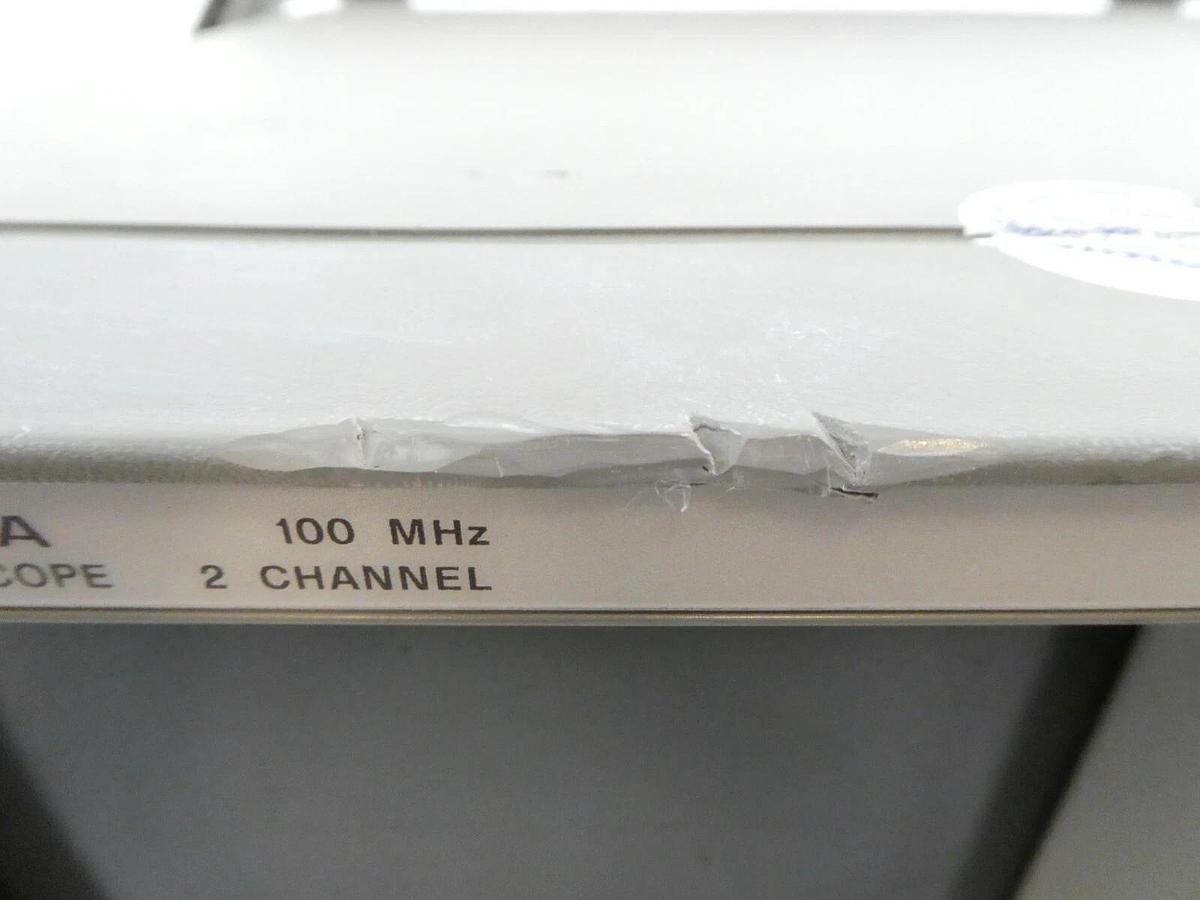 Used HP Hewlett-Packard 54600A 2-Channel Oscilloscope with 54652A Interface Working