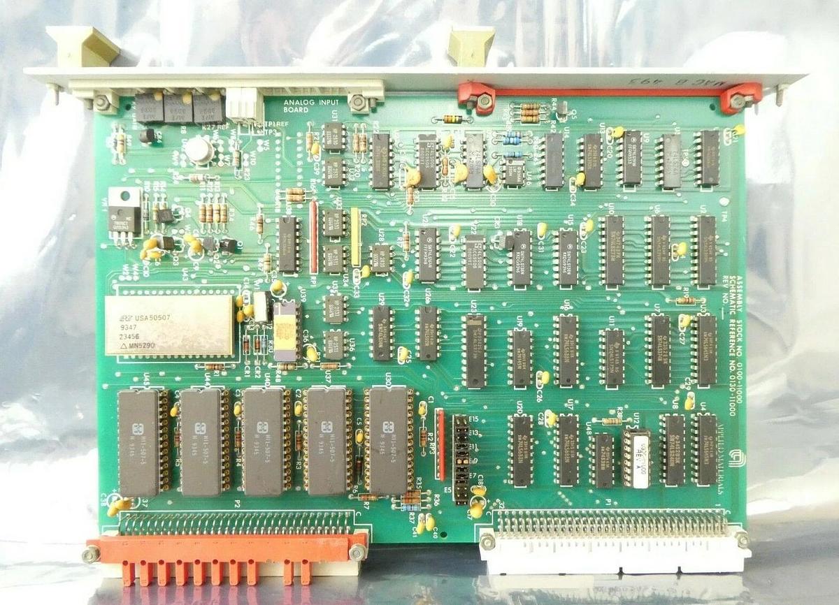 Used AMAT Applied Materials 0100-11000 Analog Input PCB Card Precision 5000 Working