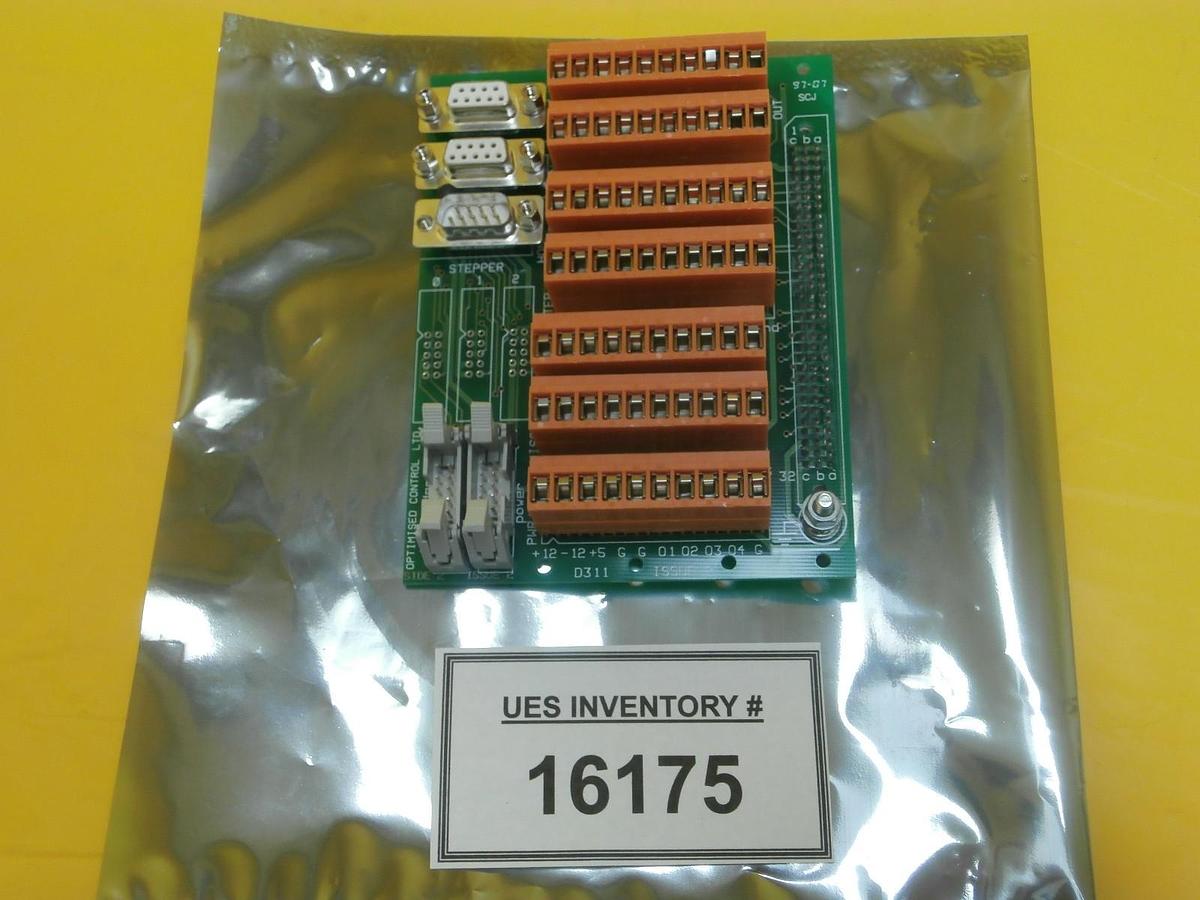 Used Optimised Control D311 Drive Demands Servo Interface Board PCB Used Working