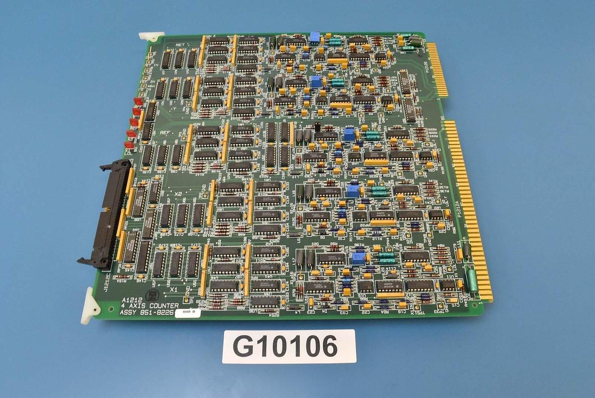 Used ASML 851-8226-008 PCB 4 Axis Counter, EMI