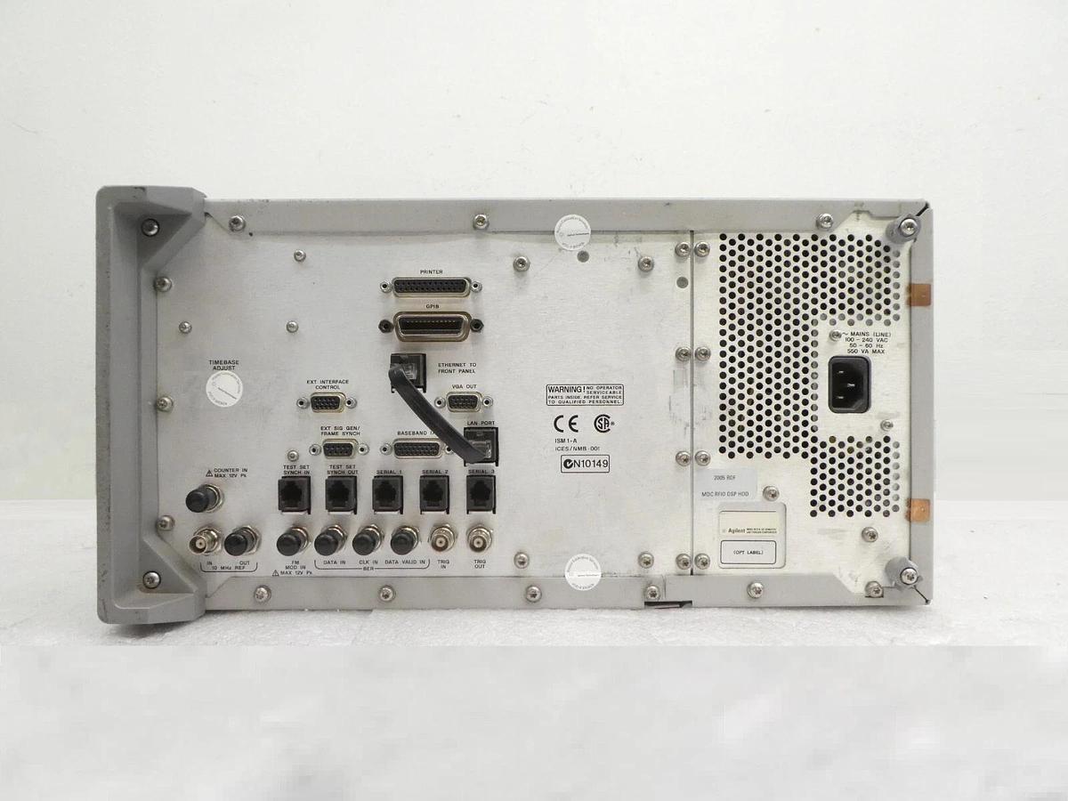 Used Agilent E5515C Wireless Communications Test Set 8960 SERIES 10 Frozen Untested