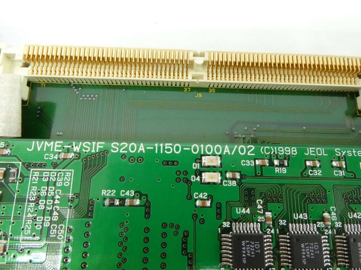 Used JEOL S20A-0842-0100A/01 JVME-PMC PCB Card JVME-WSIF JWS-2000 Working Spare