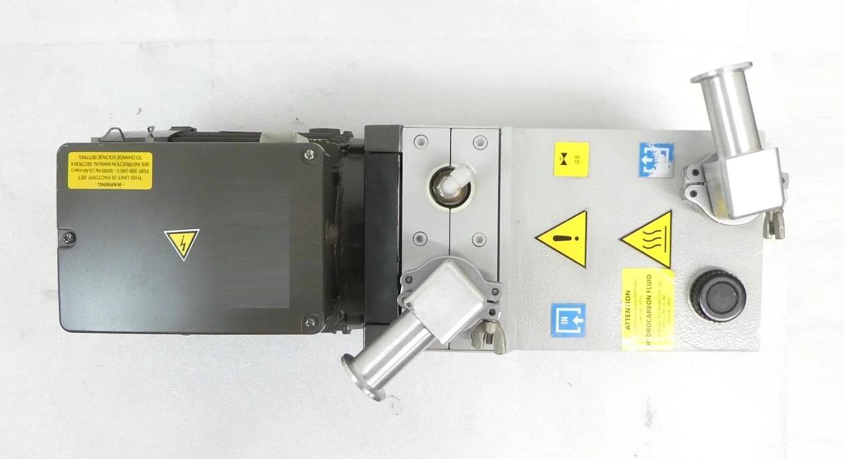 Used Agilent Varian 949-9335S001 Rotary Vacuum Pump Leroy Somer DS 602 Working