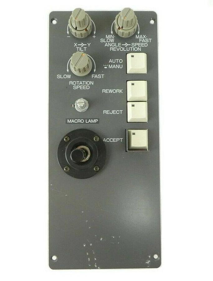 Used Nikon 2S070-043 Microscope Panel 2S700-552 OPTISTATION 3 Missing Knob Working