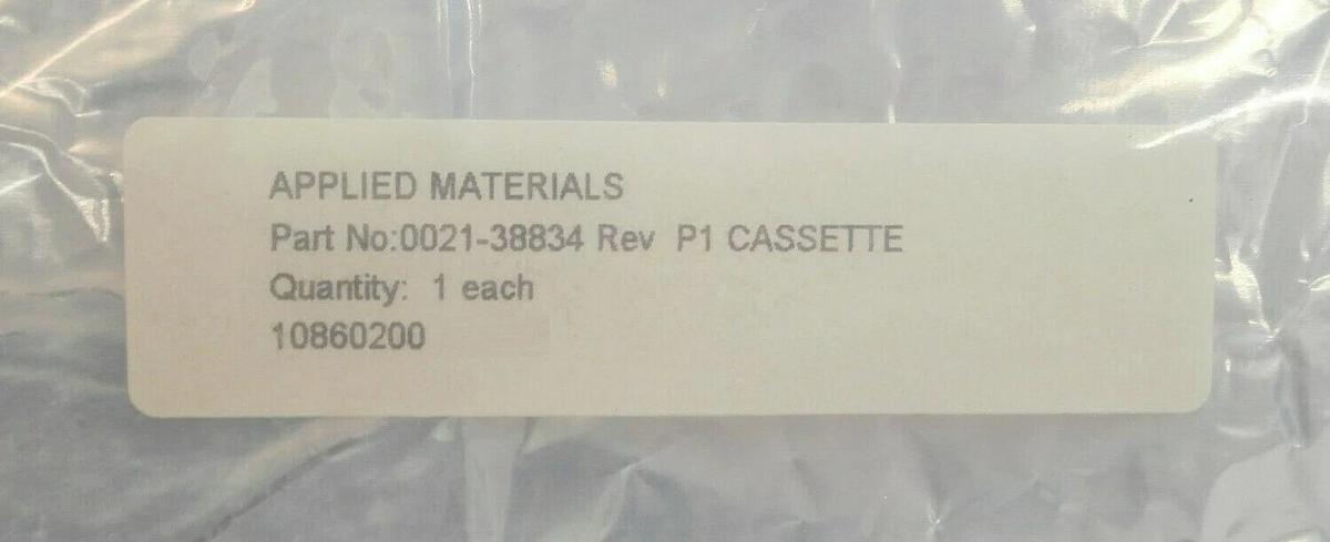 AMAT Applied Materials 0021-38834 Wafer Cassette Support EP New Surplus