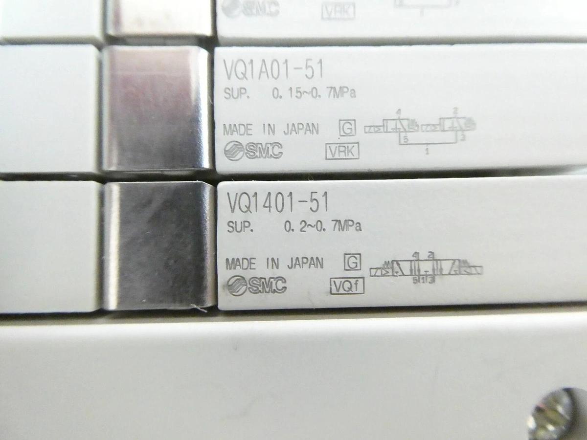 Used SMC VV5Q11-16-X1602V 16-Port Manifold EX420-SDN2 AMAT Working Surplus