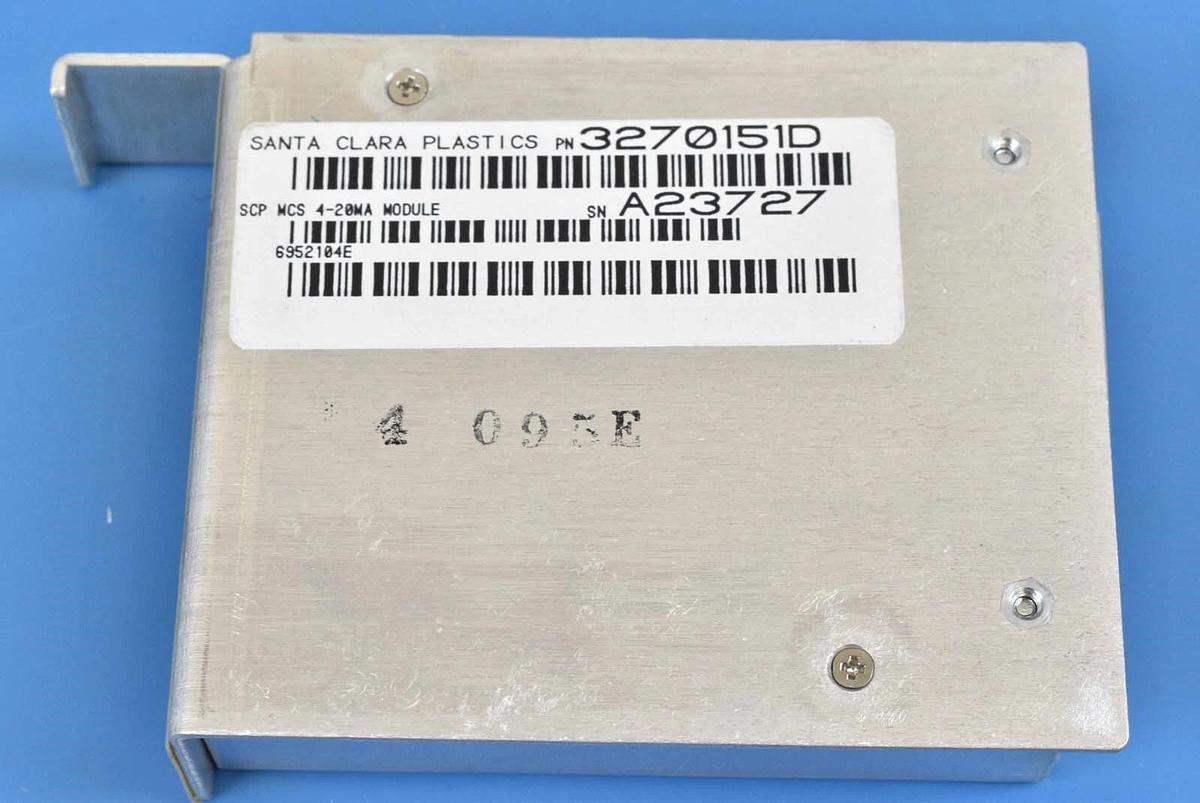 Used SCP Global Technologies 3270151D 4-20MA Controller Module