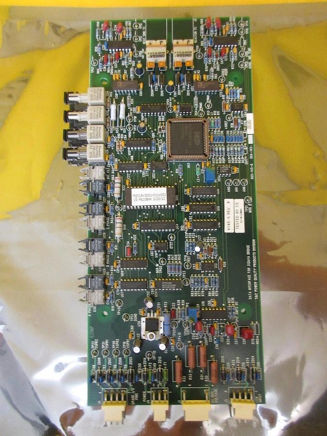 Used S&C Electric 4145-9 Data Interface for 312kVA Bridge PCB 005-145-6 Working