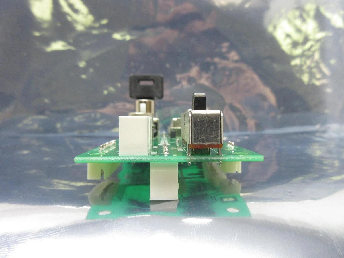 Used Shinko 3ASSYC80630 Operator Interface PCB with Key M173A 2/2 Asyst VHT5-1-1 Used