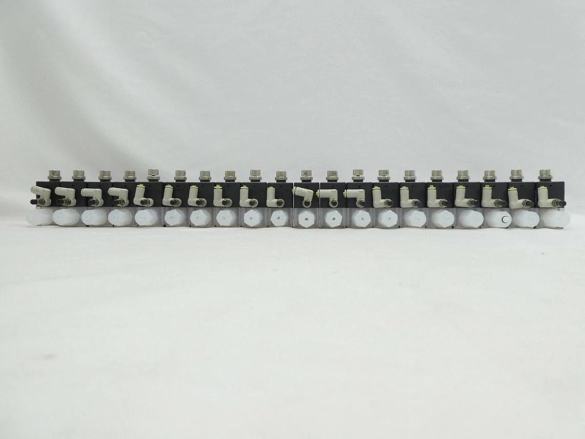 Used Koganei F-AVP125-19W Air Operated Valve F-AVP125 Type Lot of 20 Working Surplus