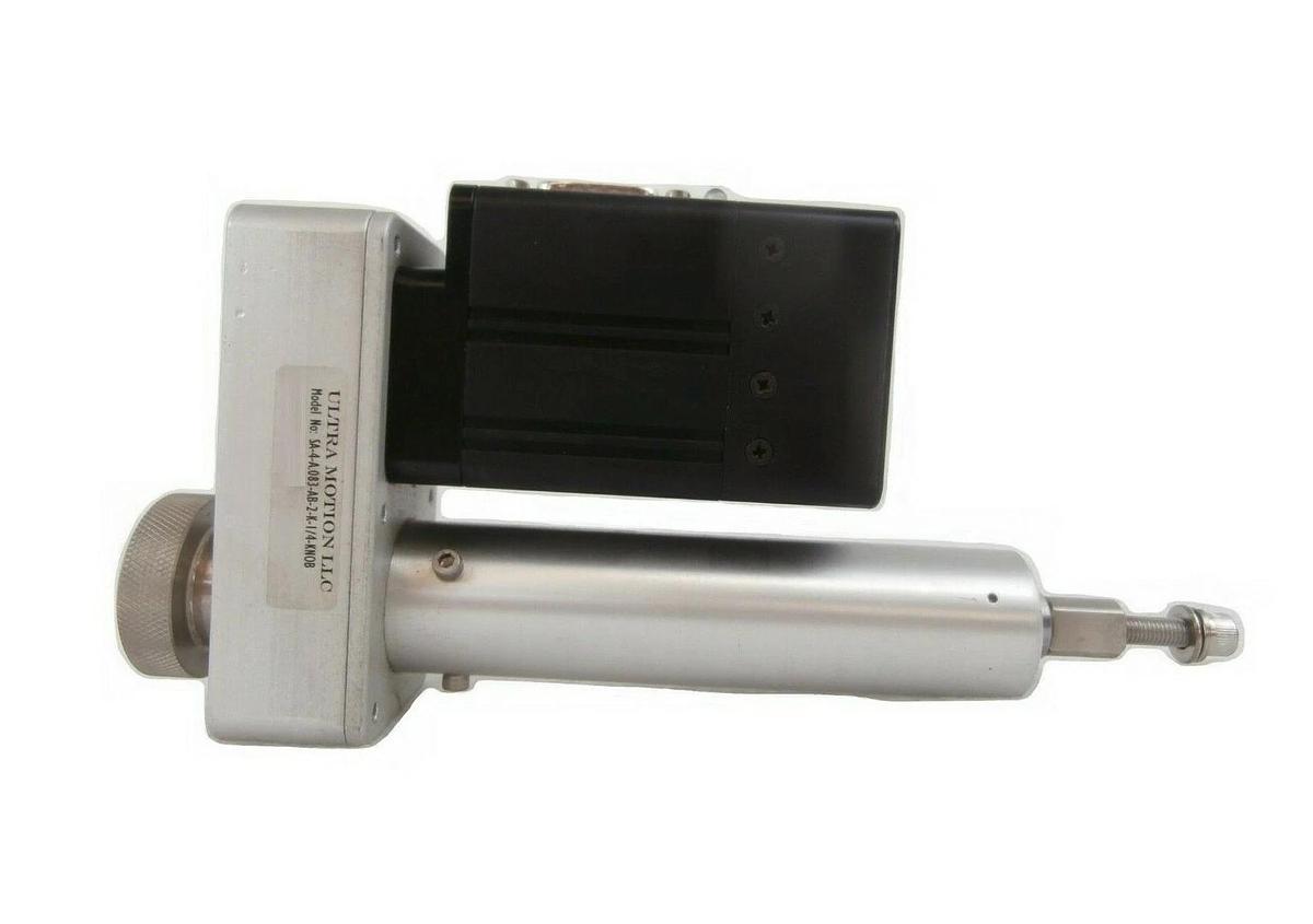 Used Ultra Motion SA-4-A.083-AB-2-K-1/4-KNOB Motor Assembly Animatics SM1702M Working