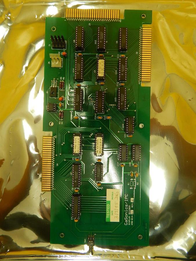 Used GaSonics IPC A90-014-01 Display Decoder PCB A89-014-01 A-2000LL Used Working