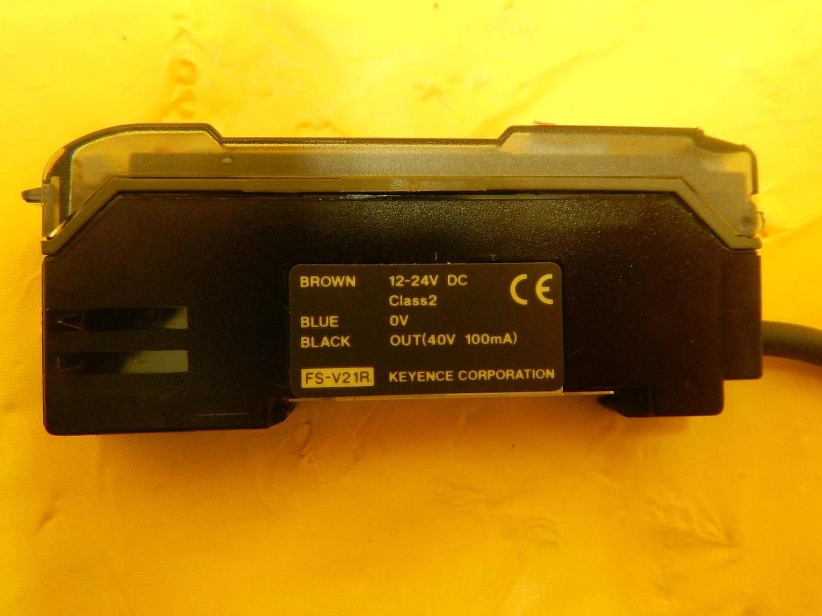 Used Keyence FS-V21R Digital Amplifier Fiberoptic Sensor Reseller Lot of 5 Working