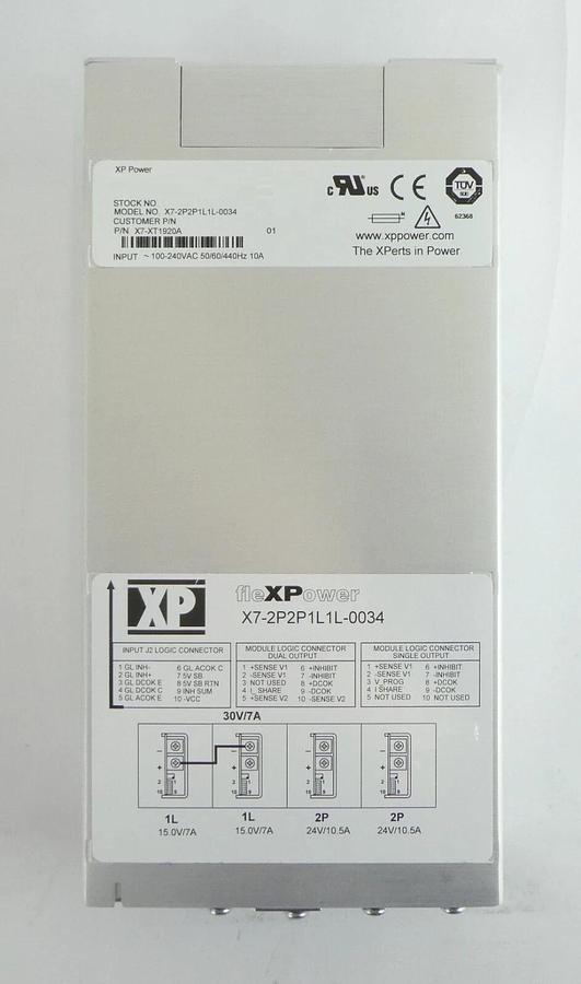 Used XP Power X7-Xt1920A Power Supply Spectrometer X7-2P2P1L1L-0034 Lot of 3 Working