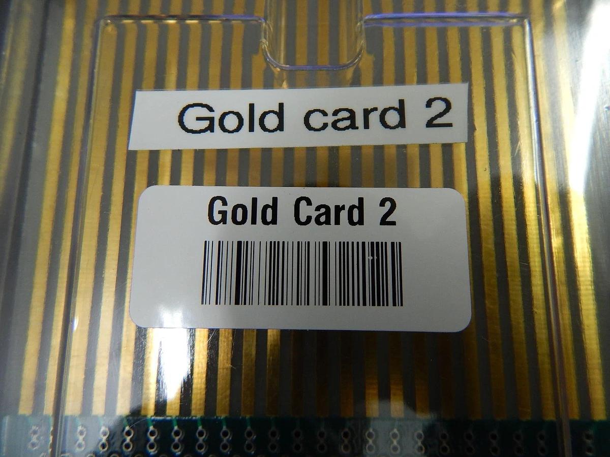 Used Alphatronics Gold Card 2 Probe Card PCB Standard B481 20.1 Ohms Meters 1&4 Used