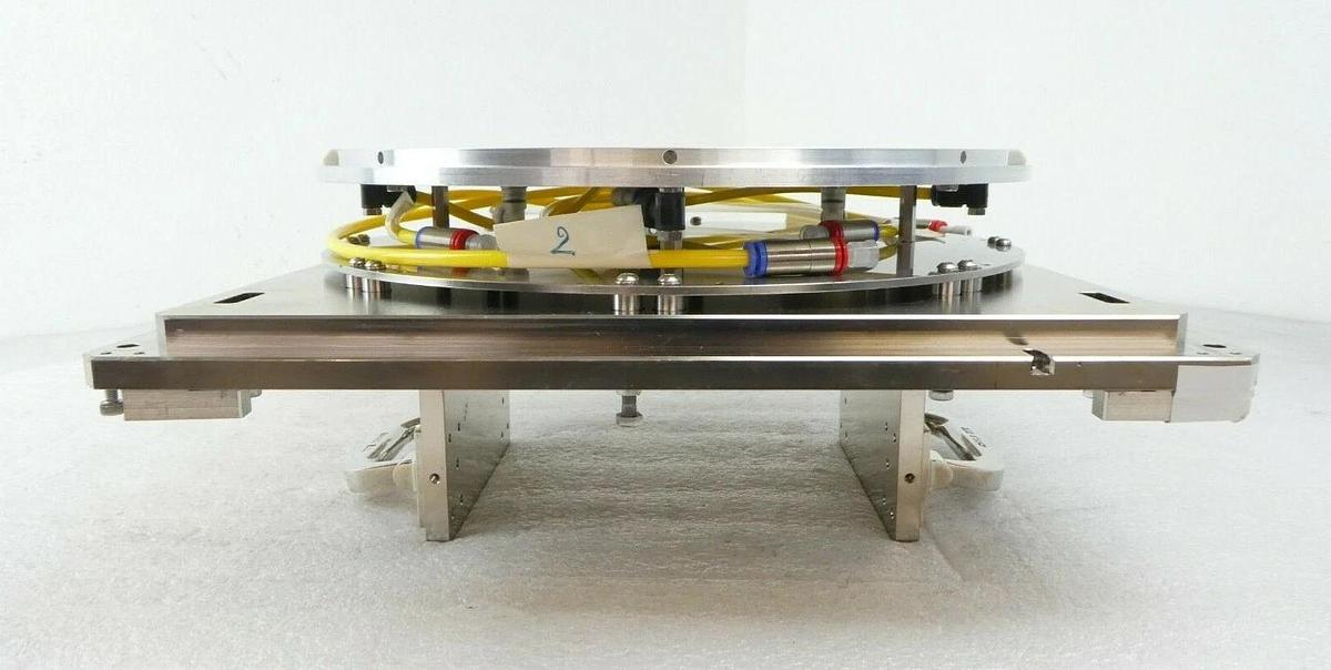 Used Rudolph Technologies F30 300mm Pneumatic Mounter Chuck Stand Working Surplus
